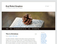 Tablet Screenshot of evylrobot.com